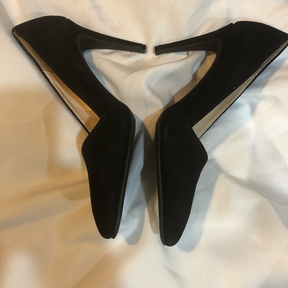 Black suede Bar 111 pumps size 9 - Picture 5 of 8